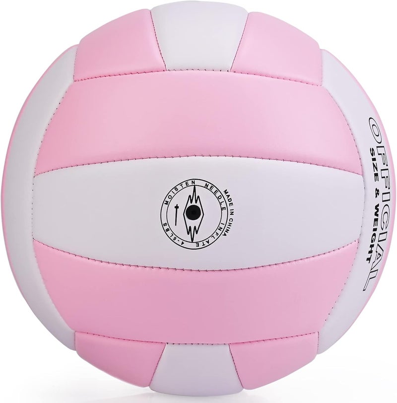 EVZOM Super Soft Volleyball Beach Volleyball Official Size 5 for Outdoor/Indoor/Pool/Gym/Training Premium Volleyballs Equipment Durability Stability Sports Ball - Image 3